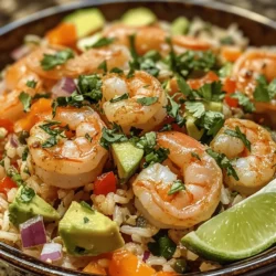 In the realm of culinary delights, few dishes can rival the vibrant and mouthwatering appeal of a spicy shrimp and avocado rice bowl. This dish is not only a feast for the eyes but also a harmonious blend of flavors and textures that makes it a favorite among seafood lovers and health enthusiasts alike. Picture succulent shrimp infused with a spicy kick, creamy avocado that melts in your mouth, and wholesome brown rice that provides a satisfying base. Each bite is a delightful journey that brings together the freshness of ingredients and the warmth of spices, making it perfect for lunch or dinner.