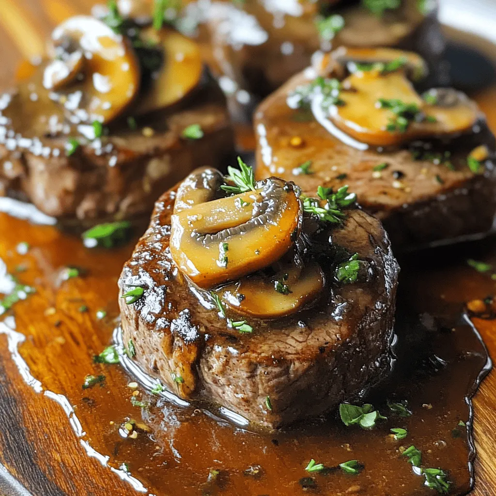 If you’re searching for a dish that exudes luxury while being surprisingly simple to prepare, look no further than savory beef tenderloin with rich mushroom sauce. This exquisite culinary experience is the perfect centerpiece for special occasions or even an impressive weeknight dinner. Beef tenderloin, known for its unmatched tenderness, pairs beautifully with a robust mushroom sauce that adds depth and richness to each bite. The balance of ingredients—selected with care—comes together to create a savory experience that is both approachable and gourmet.