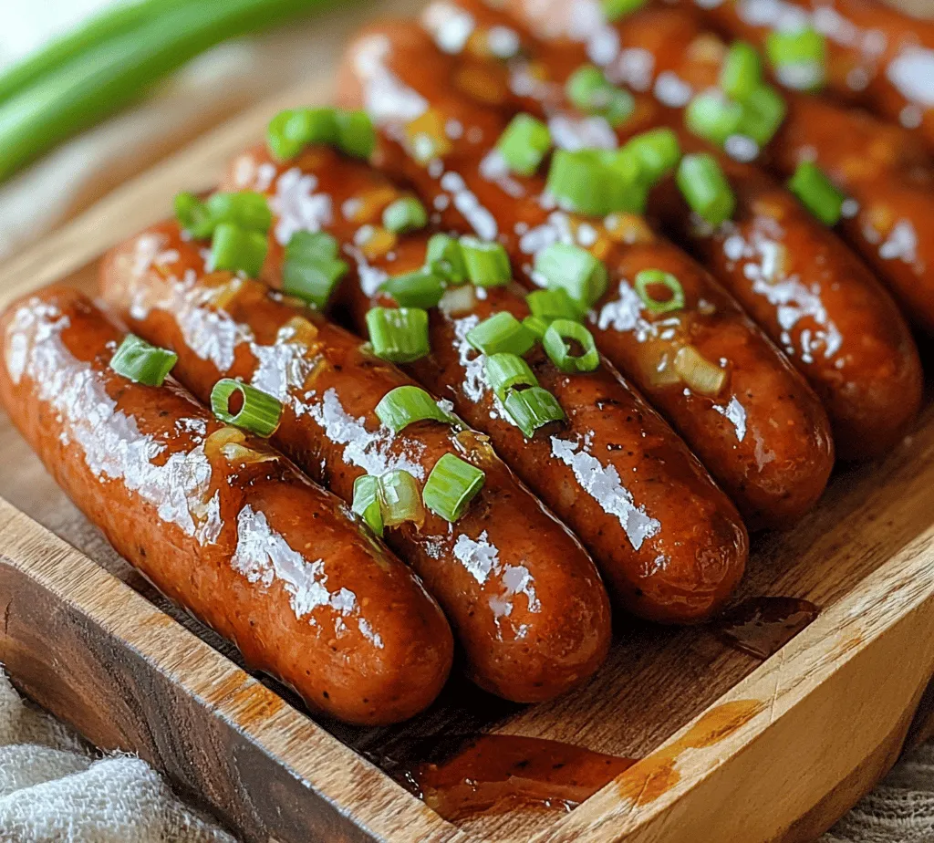 In the realm of appetizers, few dishes capture the hearts (and appetites) of guests quite like Little Smokies. These bite-sized sausages have become synonymous with comfort food and fun gatherings, making them a staple at parties, game days, and cozy family dinners alike. While the traditional preparation often involves a simple barbecue sauce, this recipe elevates the classic Little Smokies to an entirely new level with a tantalizing combination of smoky, sweet, and spicy elements.