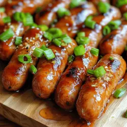 In the realm of appetizers, few dishes capture the hearts (and appetites) of guests quite like Little Smokies. These bite-sized sausages have become synonymous with comfort food and fun gatherings, making them a staple at parties, game days, and cozy family dinners alike. While the traditional preparation often involves a simple barbecue sauce, this recipe elevates the classic Little Smokies to an entirely new level with a tantalizing combination of smoky, sweet, and spicy elements.