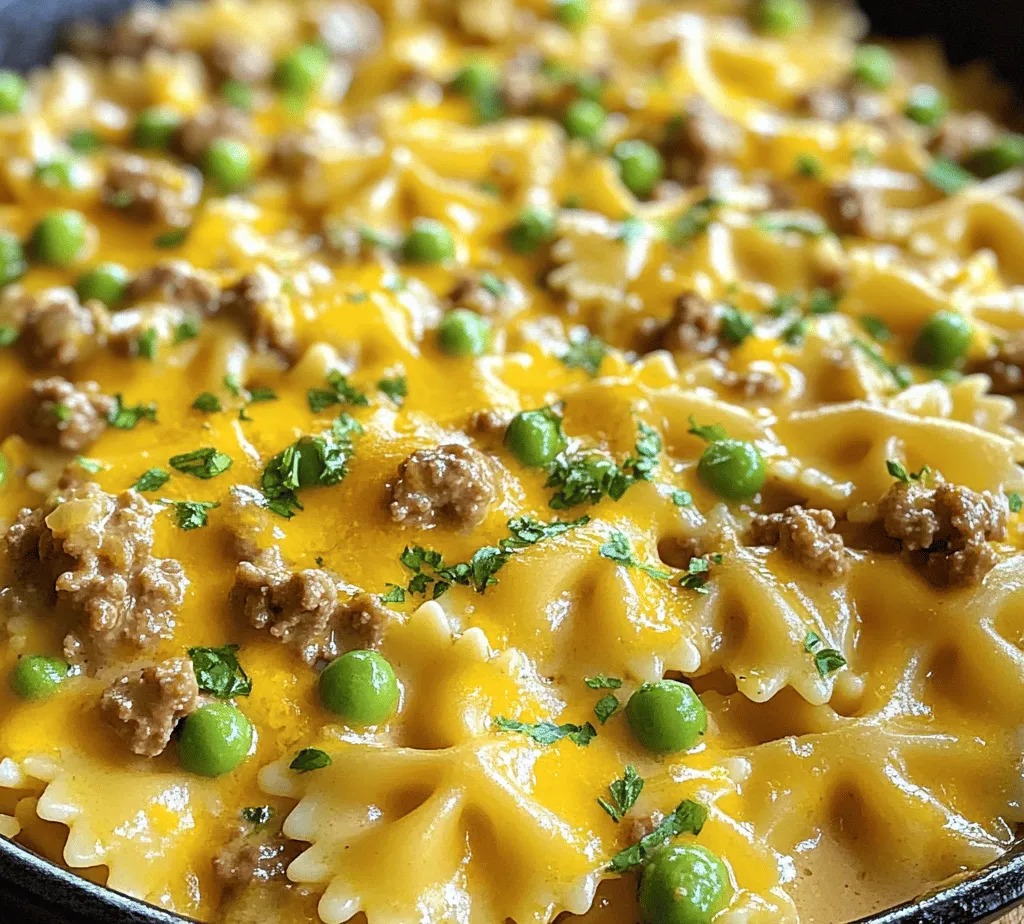 When the days grow shorter and the air turns crisp, nothing brings warmth and comfort quite like a hearty plate of creamy beef and bowtie pasta. This dish is not only a feast for the palate but also a cherished family favorite that brings everyone to the dinner table, eager for a taste. With its rich and velvety sauce enveloping each bowtie-shaped pasta piece, this recipe strikes the perfect balance of flavors and textures. The tender ground beef adds a savory depth, while the creaminess of the sauce provides a luxurious finish that makes each bite feel like a warm hug.