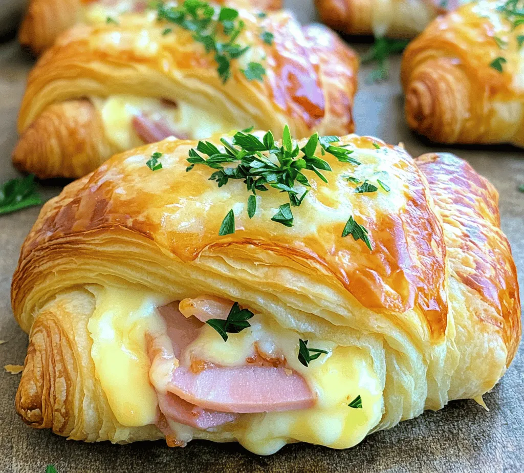 Baked ham and cheese croissants have gained immense popularity in recent years, captivating food lovers across the globe. Their allure lies not only in their delightful taste but also in their versatility. Whether enjoyed as a hearty breakfast, a satisfying brunch, or a savory snack, these croissants can easily adapt to any occasion, making them a go-to choice for many.