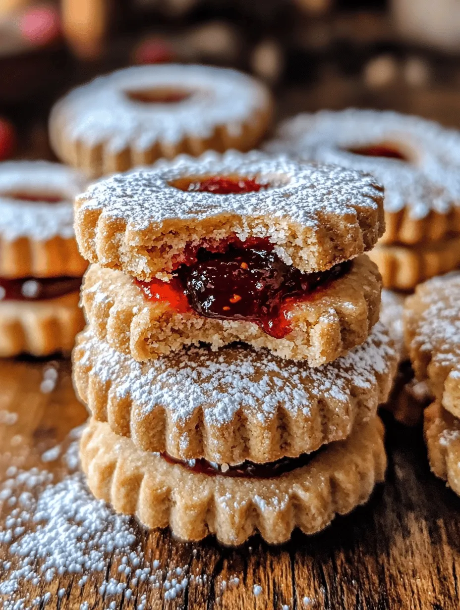 To truly appreciate Raspberry Linzer Cookies, one must first delve into their rich cultural heritage. Linzer cookies have their roots in Linz, Austria, where the famous Linzer Torte originated. This tart, celebrated as one of the oldest known cakes in the world, dates back to the early 17th century. Made with a buttery, almond-based crust and a layer of raspberry jam, the Linzer Torte is often topped with a lattice design that beautifully showcases the fruit filling.