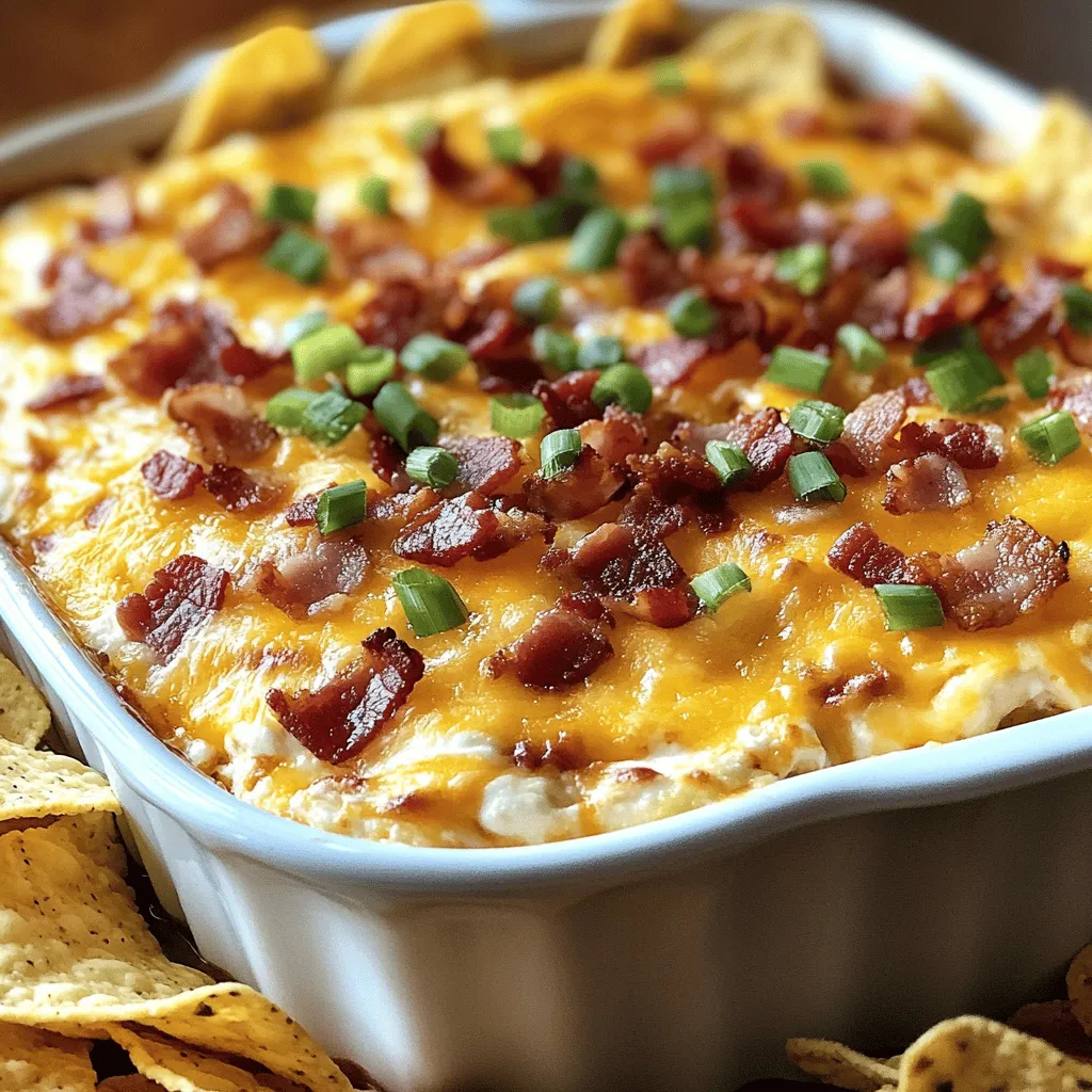 In recent years, the popularity of dips has surged in social gatherings and casual dining settings. From hearty game-day spreads to elegant cocktail parties, dips have become a staple offering that brings people together. One dip that stands out among the crowd is the Bacon & Cheese Delight Dip. This recipe is a must-try for anyone who appreciates the irresistible combination of creamy textures and savory flavors. With its rich, cheesy base and crunchy bits of bacon, this dip is designed to satisfy cheese lovers and bacon enthusiasts alike.