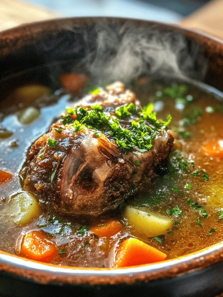 Oxtail soup is a beloved dish found in various cultures around the globe, from the rich culinary traditions of the Caribbean to the comforting kitchens of Eastern Europe. Each region offers its unique twist on this savory stew, often celebrating the deep, meaty flavors that come from slow-cooked oxtail. In recent years, the rise in popularity of the Instant Pot has transformed how we approach traditional recipes, including oxtail soup, allowing home cooks to create these hearty meals in a fraction of the time.