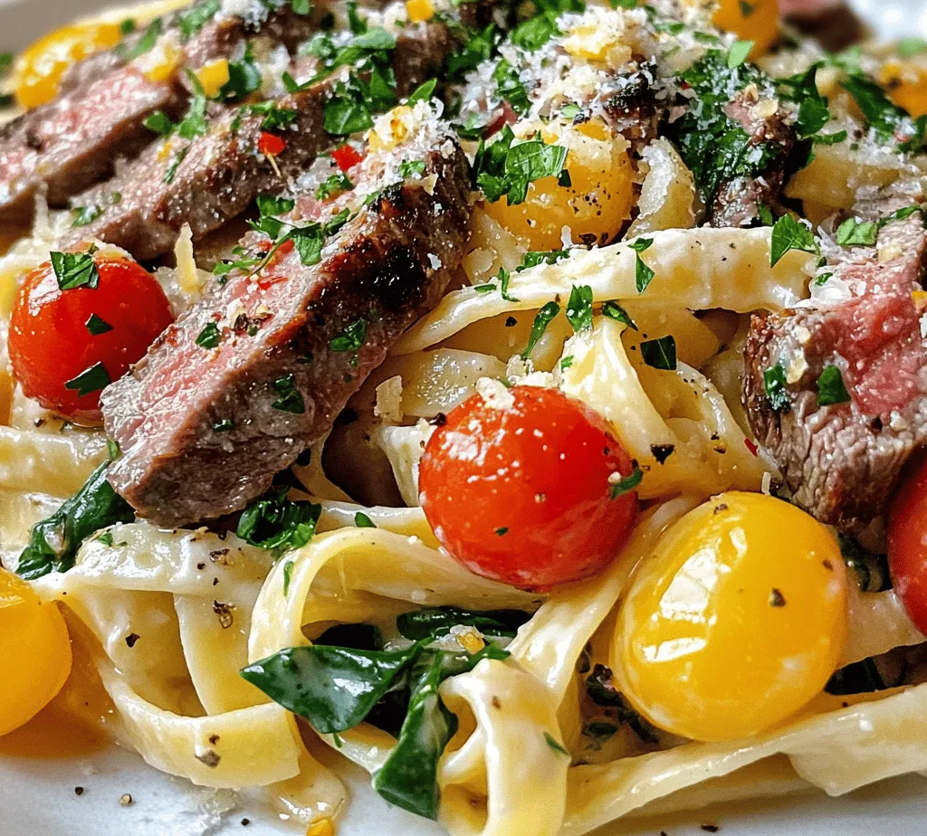 Steak Pasta Delight is a culinary masterpiece that brings together the rich, savory flavors of tender steak with the comforting, hearty texture of pasta. This dish embodies indulgence, making it a favorite among food enthusiasts and home cooks alike. Whether it's a weeknight family dinner or a special occasion, Steak Pasta Delight offers a versatile solution that satisfies cravings and impresses guests.