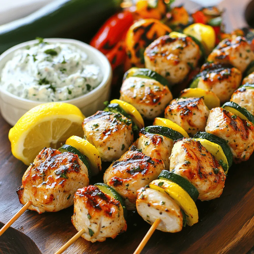 Chicken Souvlaki is a beloved dish that captures the essence of Mediterranean cuisine. Originating from Greece, souvlaki consists of skewered and grilled meat, often served with pita bread, fresh vegetables, and sauces like tzatziki. This dish is not just a staple in Greek households; it has transcended borders, becoming a popular choice in many international menus. The word "souvlaki" itself means "skewered meat," and its simplicity belies the complex flavors that come from marinating and grilling the chicken to perfection.