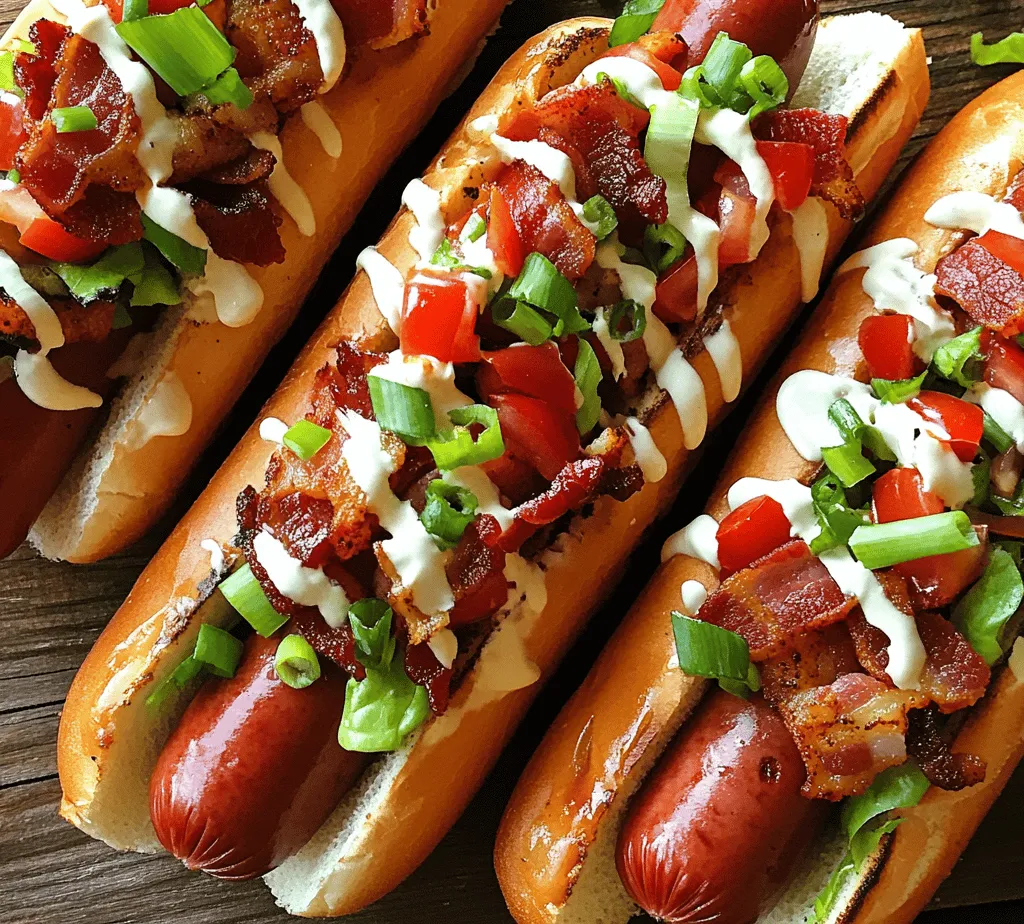 Hot dogs are an enduring classic, beloved at summer barbecues, sporting events, and casual family gatherings. Their versatility allows for endless variations, catering to a spectrum of tastes and preferences. While the traditional hot dog is delicious enough on its own, creative cooks are constantly finding new ways to elevate this iconic dish. Enter the Gourmet BLT Hot Dog – a delightful fusion that combines the beloved flavors of a classic BLT sandwich with the humble hot dog.