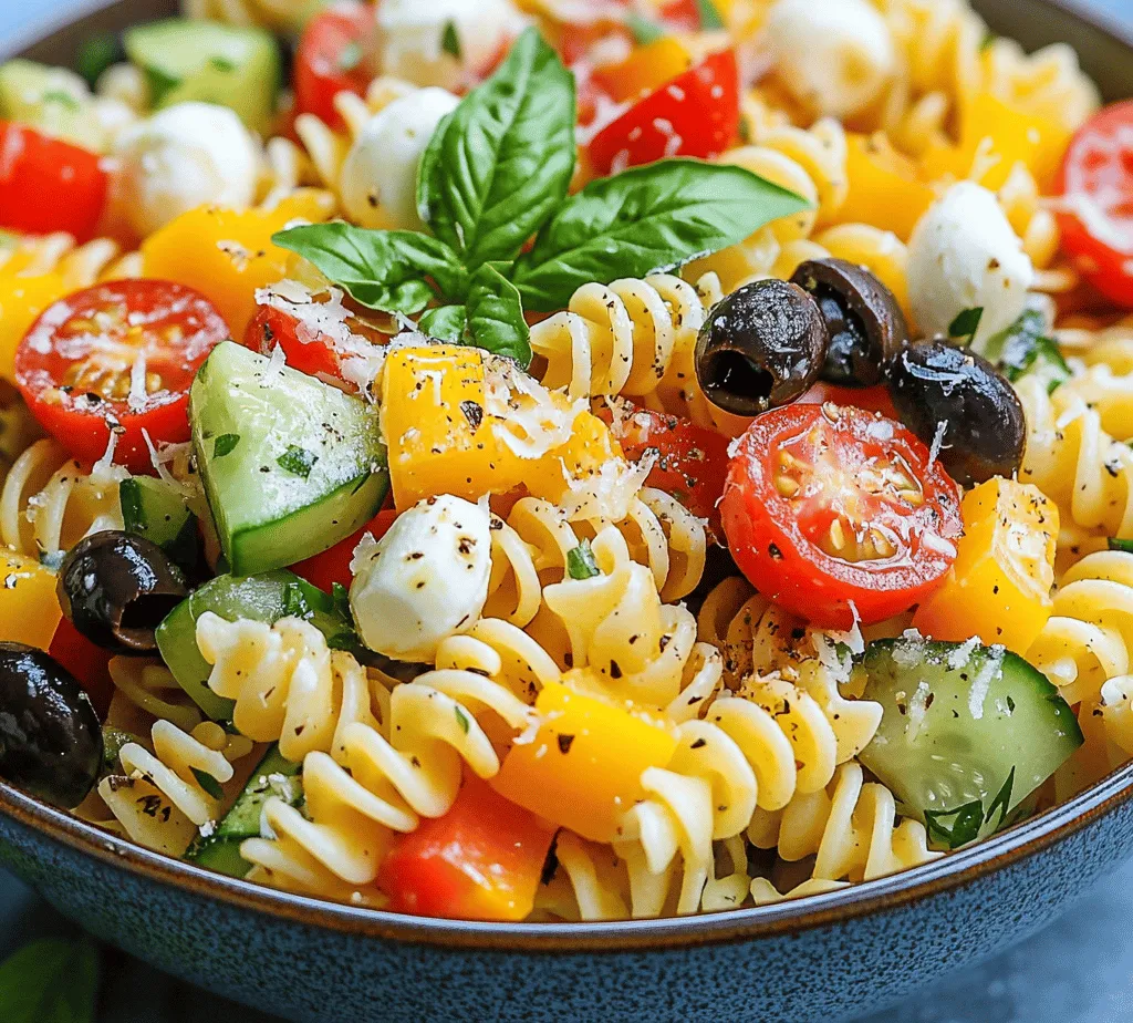 In the realm of Italian cuisine, few dishes are as vibrant and refreshing as a well-crafted pasta salad. Creamy Italian Pasta Salad embodies the essence of this culinary tradition, combining texture and flavor in a colorful medley that appeals to the senses. It is not merely a dish; it's a celebration of fresh ingredients, perfect for any occasion, be it a family gathering, a picnic in the park, or a quick weeknight dinner.