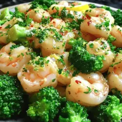 A standout dish like Garlic Butter Shrimp & Broccoli Delight relies heavily on its core ingredients. Each element plays a vital role in delivering flavor, texture, and nutrition. Let’s explore these components in detail to appreciate the synergy that makes this dish not only delicious but also nourishing.