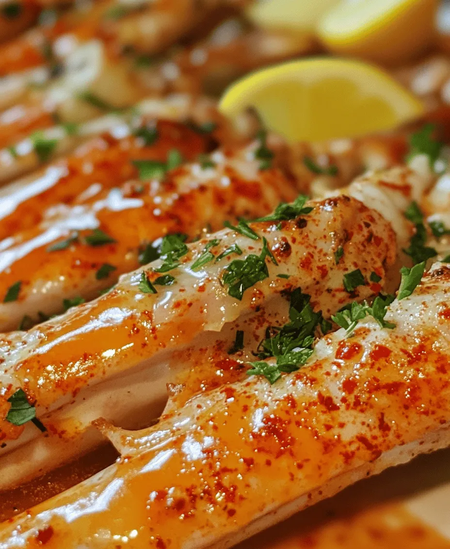 Baked crab legs in butter sauce is an exquisite dish that has captured the hearts and palates of seafood lovers around the world. The combination of tender, succulent crab meat and rich, savory butter sauce creates a delightful culinary experience that is hard to resist. Whether you are hosting a dinner party, celebrating a special occasion, or simply indulging in a cozy night in, this dish is a guaranteed crowd-pleaser. Its elegant presentation and mouthwatering flavors make it a perfect centerpiece for any seafood feast.