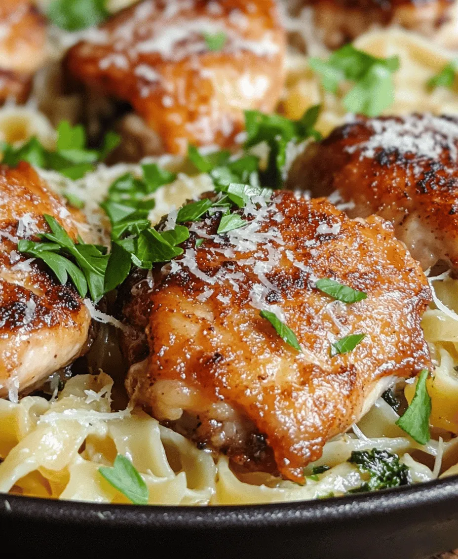 If you’re searching for a comforting and delicious meal that can be prepared with minimal cleanup, look no further than One-Pan Chicken with Buttered Noodles. This delightful dish combines tender, juicy chicken thighs with perfectly cooked egg noodles, all enveloped in a buttery, savory sauce that’s sure to please family and friends alike. The appeal of this dish lies not only in its flavors but also in its simplicity, making it a go-to option for busy weeknights or leisurely weekends.