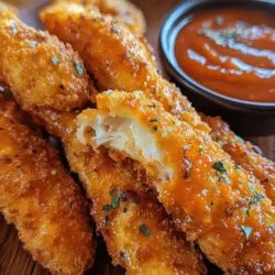 Mozzarella sticks have earned their place as a beloved snack in households and restaurants alike. These crispy, golden-brown treats, filled with gooey melted cheese, are a staple on appetizer menus and are often the go-to choice for comfort food enthusiasts. Whether served with marinara sauce, ranch dressing, or enjoyed on their own, mozzarella sticks offer a delightful combination of textures and flavors that appeal to both kids and adults. The crunchy exterior contrasts beautifully with the stretchy, melty cheese inside, creating a mouthwatering experience that keeps you coming back for more.