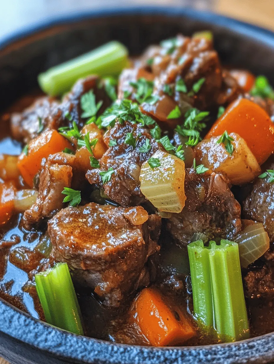 In the realm of comfort food, few dishes evoke the warmth and satisfaction of a Savory Oxtail Boil with Garden Vegetables. This hearty, flavorful recipe is not only a celebration of rich, tender oxtail but also an opportunity to incorporate an array of fresh garden vegetables. The combination of succulent oxtail and vibrant produce creates a dish that is both nourishing and satisfying. With its deep, savory broth and aromatic herbs, this dish promises to nourish both body and soul.