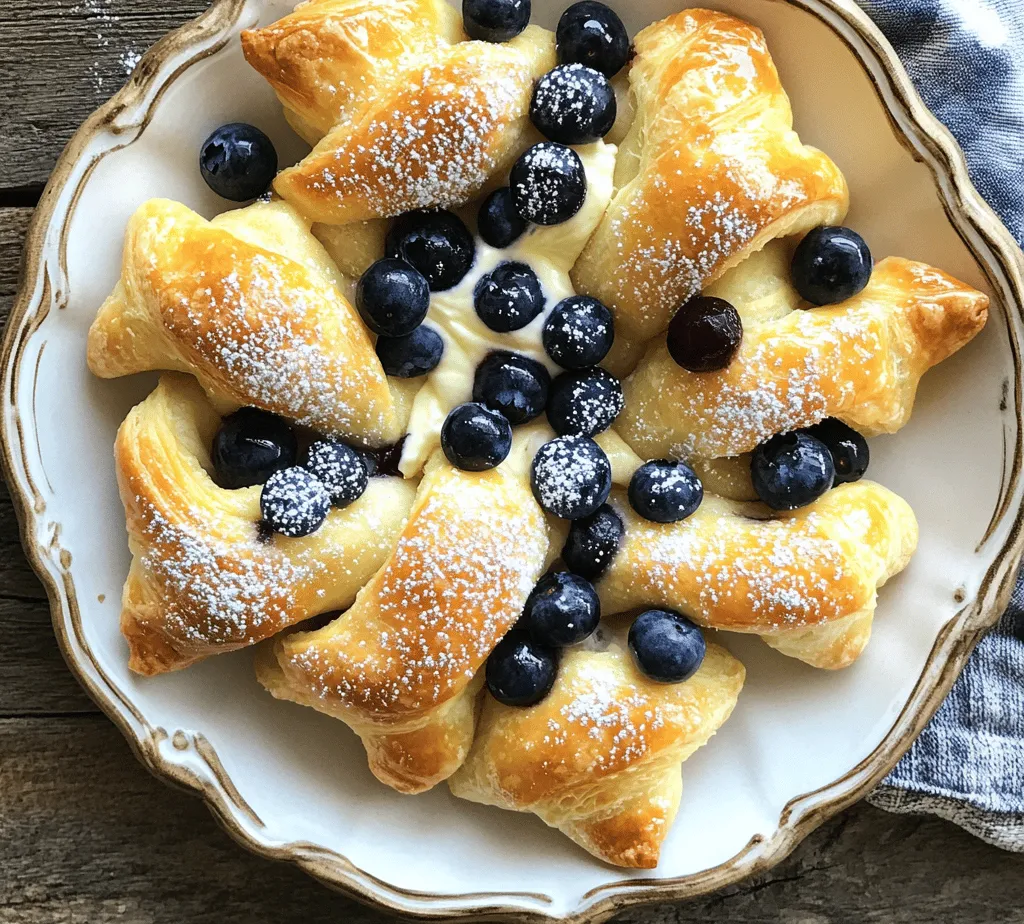 Blueberry Cheesecake Crescent Rolls are a delightful fusion of two classic desserts: blueberry cheesecake and flaky crescent rolls. This innovative treat captures the creamy richness of cheesecake and the sweet-tart burst of fresh blueberries, all wrapped in a buttery, crescent-shaped pastry. The appeal of these rolls lies not only in their mouthwatering flavor but also in their convenience. They are the perfect solution for anyone craving a quick and easy dessert that looks impressive without requiring hours of preparation.