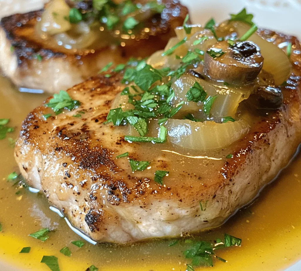 Pork chops have been a staple in American households for generations, often celebrated for their versatility and flavor. Originating from various culinary traditions around the world, the pork chop has found its way into countless family recipes, each with its own twist. However, the pairing of pork with mushrooms is a classic that transcends borders. Mushrooms add a depth of flavor and umami richness that elevates the dish, making it not just a meal, but an experience.