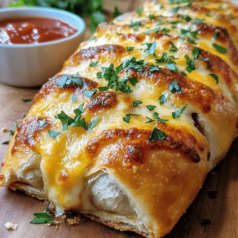 To create the perfect Cheesy Beef Stromboli, understanding the key ingredients is crucial. Each component plays a vital role in building flavor and texture, resulting in a dish that is not just filling but also bursting with taste.