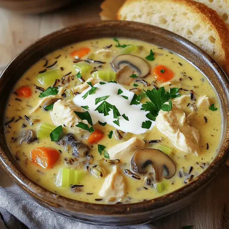 When the weather turns chilly or after a long day, few things are as satisfying as a warm bowl of soup. Among the myriad of soup recipes that one can try, Creamy Mushroom Chicken and Wild Rice Soup stands out as a hearty and nutritious option perfect for any meal. This dish, rich in flavor and texture, combines tender chicken, earthy mushrooms, and wholesome wild rice, making it both a comfort food classic and a nourishing dish that can be enjoyed year-round.