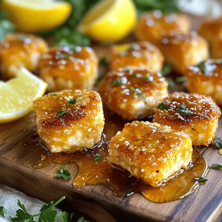 If you're looking for a delightful dish that perfectly balances health and flavor, look no further than Crispy Honey Garlic Salmon Bites. This recipe encapsulates the essence of gourmet dining with minimal effort, making it a fantastic addition to any home cook's repertoire. The appeal of this dish lies not only in its delicious taste but also in its convenience. Whether you plan to serve these savory bites as an appetizer at your next gathering or as a satisfying main course for a weeknight dinner, they are sure to impress.