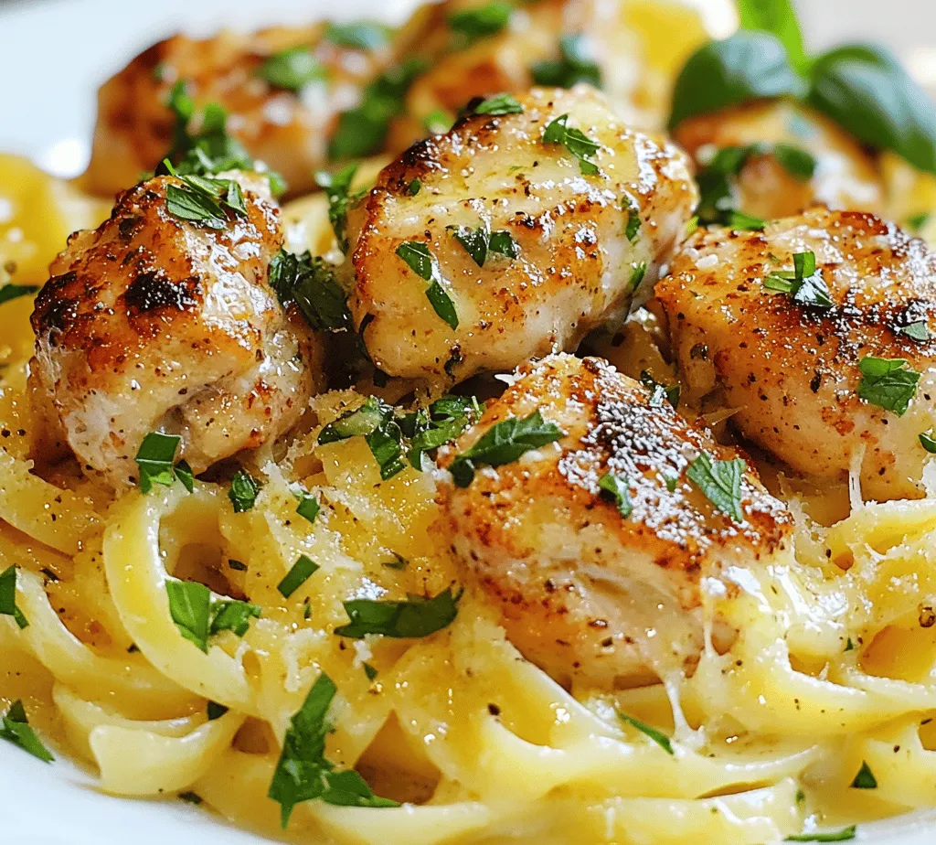 If you're on the hunt for a comforting and delicious meal that brings together the rich flavors of garlic butter chicken bites and the indulgent creaminess of parmesan pasta, look no further. The Garlic Butter Chicken Bites with Savory Creamy Parmesan Pasta is a dish that not only tantalizes the taste buds but also warms the heart. This delightful recipe is perfect for weeknight dinners, special occasions, or whenever you want to impress your family and friends with your culinary skills.