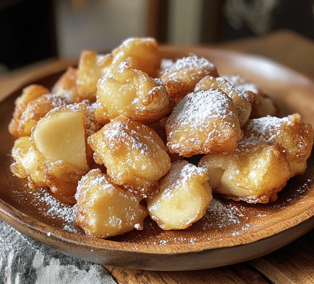 Apple fritters are a beloved treat that has delighted taste buds for generations. With their golden, crispy exterior and soft, sweet interior packed with juicy apples, it's no wonder they hold a special place in the hearts of many dessert lovers. Traditionally a deep-fried dough adorned with pieces of apple and dusted with powdered sugar, apple fritters evoke warm memories of family gatherings and cozy autumn afternoons.