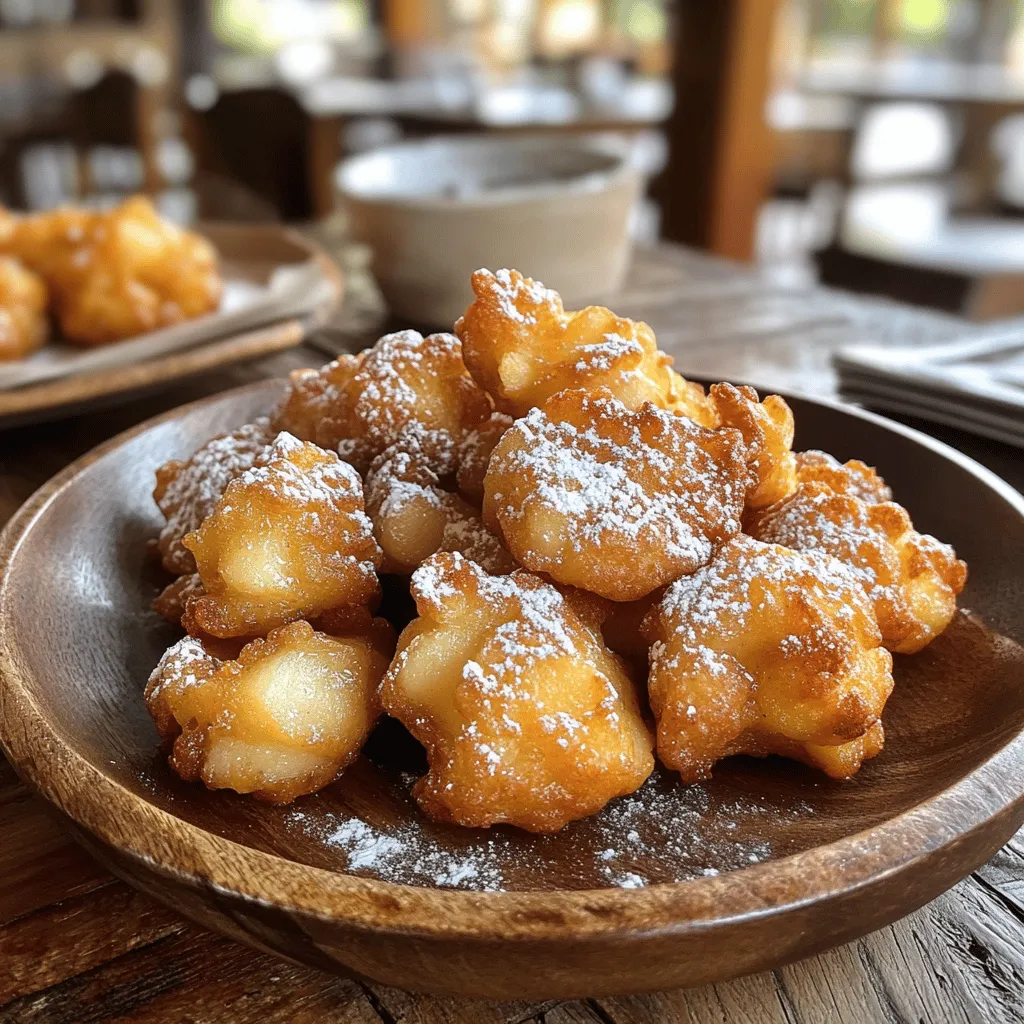 Apple fritters are a beloved treat that has delighted taste buds for generations. With their golden, crispy exterior and soft, sweet interior packed with juicy apples, it's no wonder they hold a special place in the hearts of many dessert lovers. Traditionally a deep-fried dough adorned with pieces of apple and dusted with powdered sugar, apple fritters evoke warm memories of family gatherings and cozy autumn afternoons.