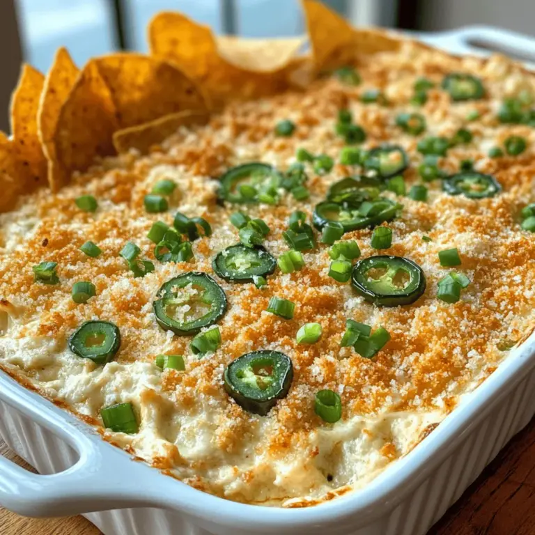 Gatherings and parties often center around one essential element: delicious dips that bring people together. Whether it's game day, a holiday celebration, or a casual get-together with friends, the right dip can elevate the entire experience. One recipe that stands out as a true crowd-pleaser is Spicy Creamy Jalapeño Popper Dip. This decadent dish combines the beloved flavors of jalapeño poppers—creamy, spicy, and oh-so-satisfying—into a shareable form that’s perfect for scooping with tortilla chips, crackers, or fresh veggies.