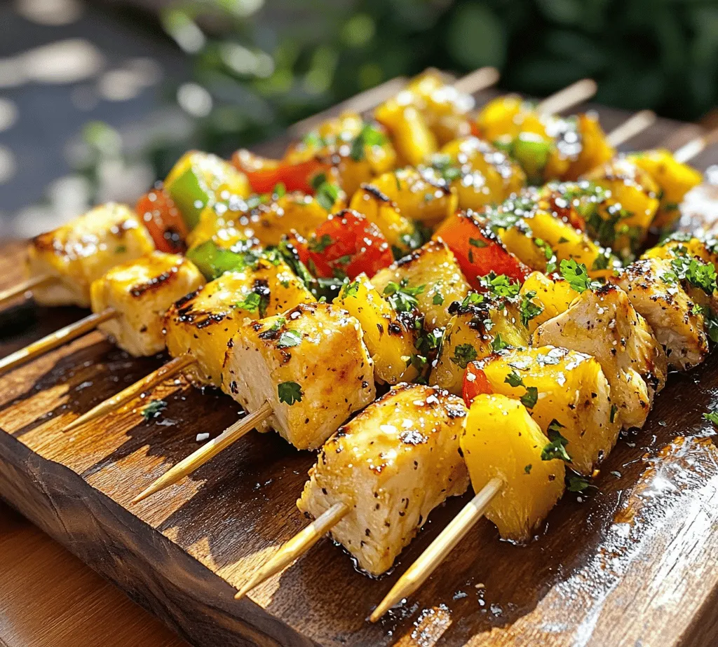 To truly appreciate the Tropical Pineapple Chicken Skewers, it’s important to understand the key components that work together to create this flavorful dish. Each ingredient is selected not only for its taste but also for its nutritional benefits, making this recipe a wholesome choice for any meal.