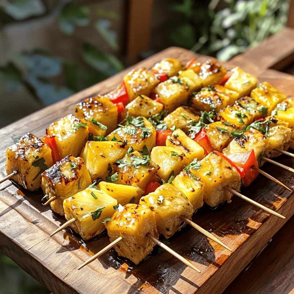 To truly appreciate the Tropical Pineapple Chicken Skewers, it’s important to understand the key components that work together to create this flavorful dish. Each ingredient is selected not only for its taste but also for its nutritional benefits, making this recipe a wholesome choice for any meal.