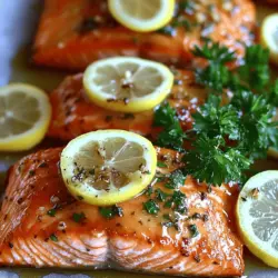 Best Garlic Butter Baked Salmon Recipe