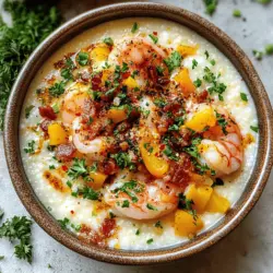 Shrimp and grits is a beloved dish that exemplifies the heart and soul of Southern cuisine. Known for its comforting and rich flavors, this dish has deep roots in the culinary traditions of the Southern United States, particularly in coastal regions where shrimping is a way of life. While the classic version is a staple in many Southern households, the "Million Dollar" shrimp and grits takes this beloved dish to new heights by incorporating a unique twist that delights the palate. This version combines the traditional elements with the bold flavors of Cajun cuisine, resulting in a dish that is not only delicious but also a celebration of Southern culture and culinary creativity.