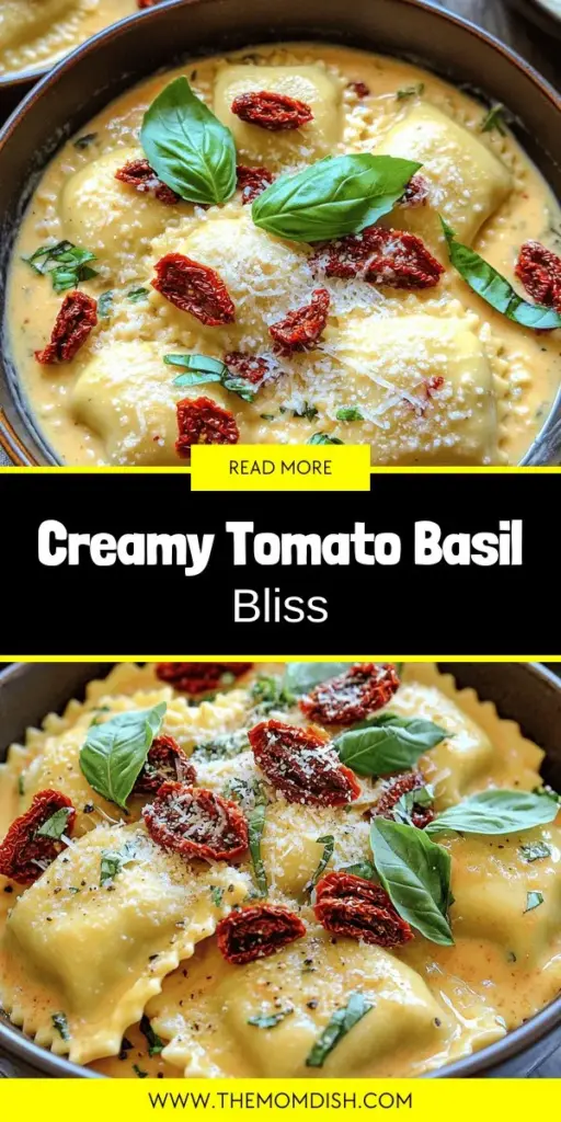 Discover the perfect pasta companion with our Creamy Sun-Dried Tomato Basil Sauce! This luscious sauce, bursting with rich flavors from sun-dried tomatoes, heavy cream, and fresh basil, will elevate any meal. It's easy to make and can be customized for various dietary preferences. Bring restaurant-quality dining to your kitchen and impress your guests with this indulgent recipe. Click through to explore the step-by-step guide and enjoy a delightful culinary experience!