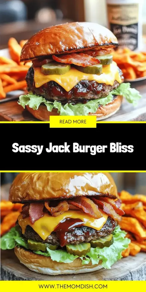 Savor the unforgettable flavor of the Sassy Jack Daniels Whisky Burger with this easy-to-follow recipe that elevates your burger night! Infused with the rich taste of Jack Daniels BBQ sauce, this gourmet burger is juicy, smoky, and absolutely mouthwatering. Perfectly seasoned beef, delicious toppings, and essential tips make it a must-try. Click through to discover how to create this culinary delight and impress your family and friends with your grilling skills!