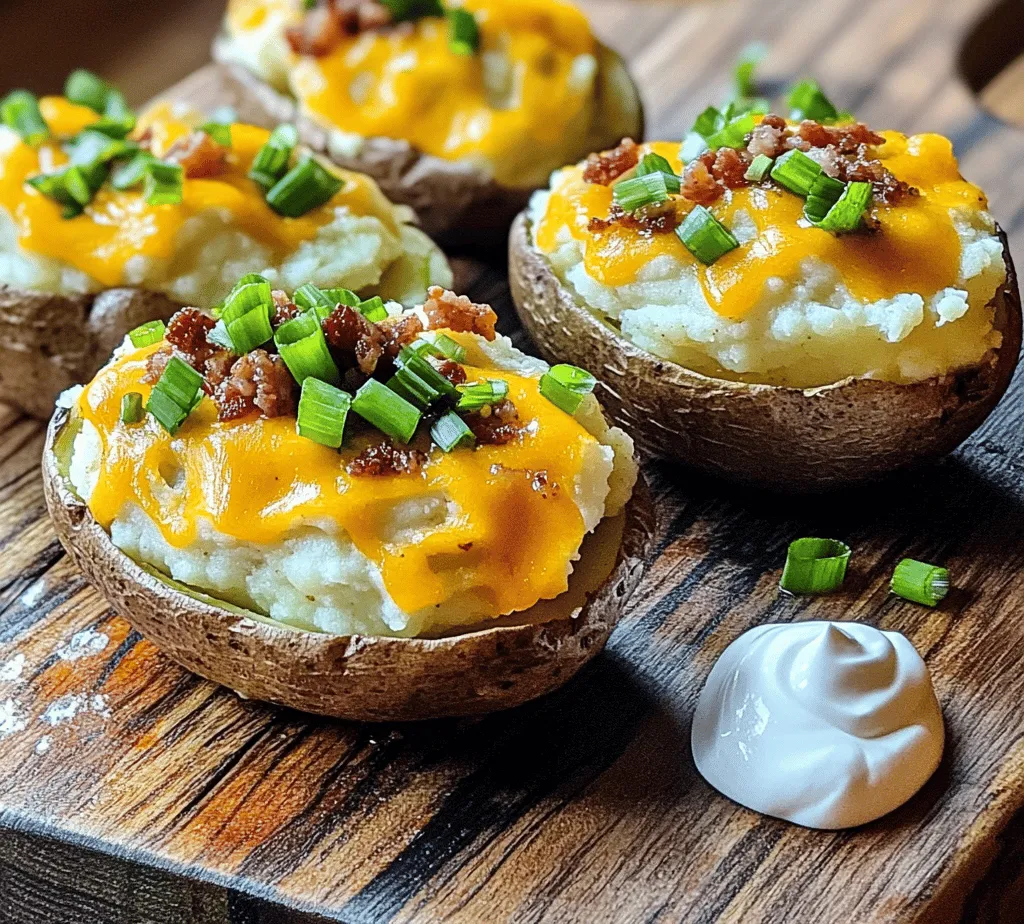 Premium Loaded Twice Baked Potatoes are a dish that combines the comforting texture of fluffy potatoes with a rich medley of toppings, making them a beloved staple in many households. This dish is not just a side meal; it can easily transition to the spotlight of any dinner table. In modern cooking, where the lines between casual and gourmet dining often blur, comfort food plays an essential role. It evokes nostalgia, warmth, and a sense of home, and loaded twice baked potatoes embody all these qualities.