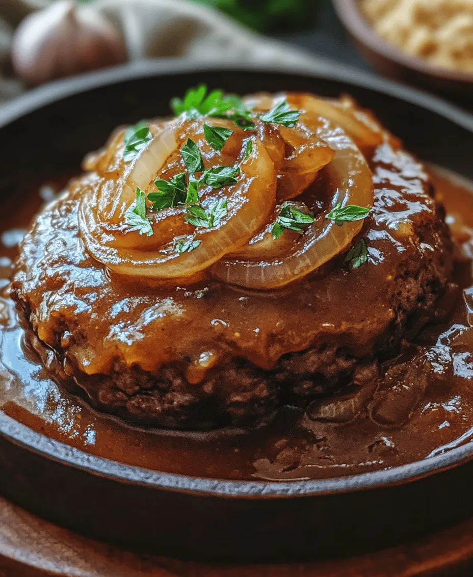 When it comes to crafting the perfect hamburger steak, the choice of ground beef is crucial. The fat content in the beef significantly influences the flavor, moisture, and texture of the patties. For this recipe, using ground beef with an 80% lean to 20% fat ratio is often recommended. This balance allows for a juicy patty that retains its flavor during cooking, ensuring a delightful eating experience. The fat not only contributes to the beef’s rich taste but also helps keep the patties from drying out, making each bite as satisfying as the last.