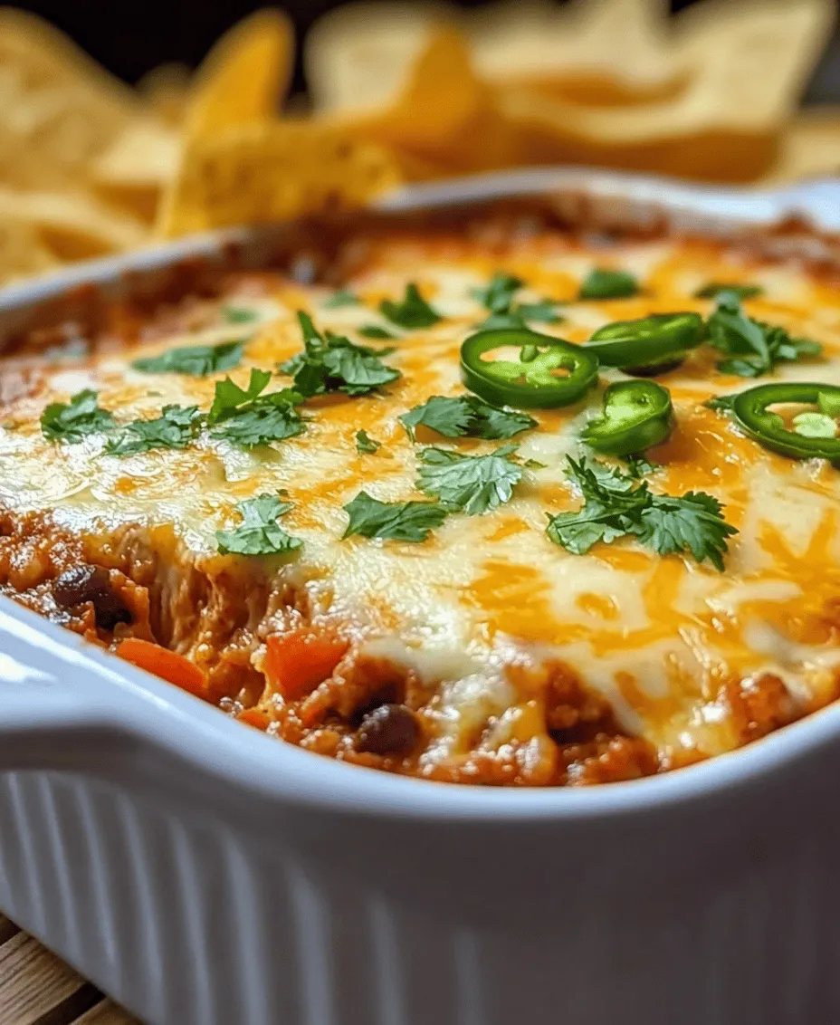 Dips have an undeniable charm that draws people in, making them an essential component of social gatherings and casual get-togethers. Whether it's a football Sunday, a family reunion, or a cozy movie night, a well-crafted dip can set the tone for fun and relaxation. One dip that stands out among the multitude of options is the Cheesy Fiesta Chili Dip. This delightful concoction is not just a dip; it’s a flavorful experience that combines rich, creamy textures with a tantalizing blend of spices and ingredients.