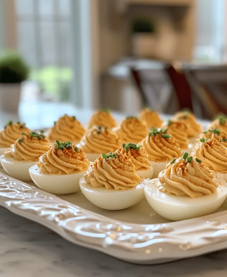 Deviled eggs are not just an appetizer; they are a culinary staple that has graced tables across the globe for generations. Their creamy texture, delightful flavors, and elegant presentation make them a go-to choice for various occasions, from casual picnics to sophisticated holiday gatherings. Whether you are hosting a family reunion, attending a potluck, or simply looking for a savory snack, deviled eggs have proven to be a crowd-pleaser.