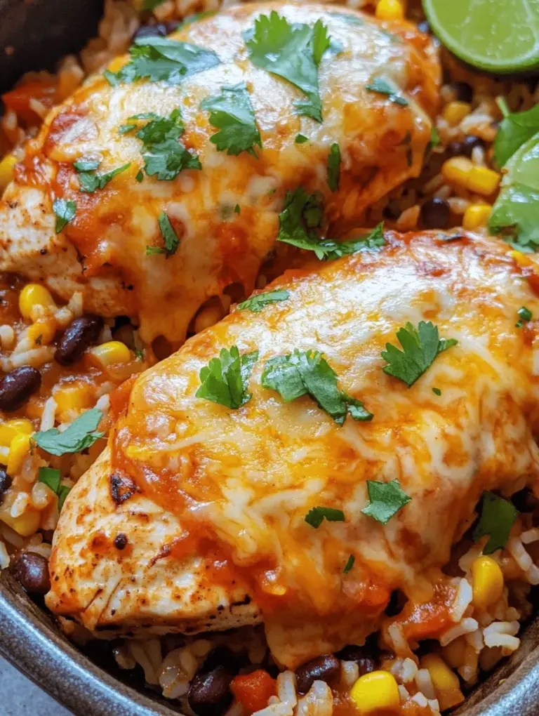 In the realm of comfort food, few dishes can compete with the wholesome goodness of a Cheesy Salsa Chicken and Rice Bake. This hearty meal is not only a feast for the senses but also serves as a perfect solution for families seeking a cozy dinner that pleases both kids and adults alike. With its enticing combination of tender chicken, fluffy rice, nutritious beans, and rich, gooey cheese, all brought together with the zesty kick of salsa, this dish is sure to become a staple in your weekly meal rotation.