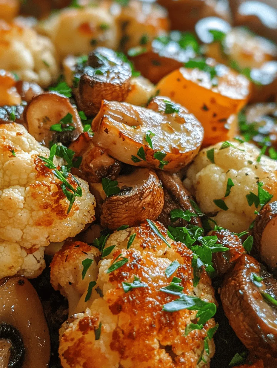 In the realm of healthy eating, roasted vegetables have earned a well-deserved place at the table. They not only offer a satisfying texture and depth of flavor but also serve as a canvas for a variety of seasonings and complements. Among the many vegetable combinations, garlicky roasted cauliflower and mushrooms stand out for their unique flavors and nutritional benefits. This delightful dish captures the essence of wholesome eating while being incredibly versatile, making it suitable for various dietary preferences—from vegan to gluten-free.