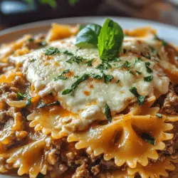 When it comes to comfort food, few dishes evoke the same warmth and satisfaction as a creamy pasta. Among the myriad of options available, Creamy Beef and Bowtie Pasta stands out as a beloved favorite, combining hearty ingredients with a rich, velvety sauce that envelops every bite. This dish encapsulates the essence of Italian cuisine, known for its ability to transform simple components into a delightful feast. From family dinners to weeknight meals, creamy pasta dishes have an undeniable appeal that brings people together around the table.