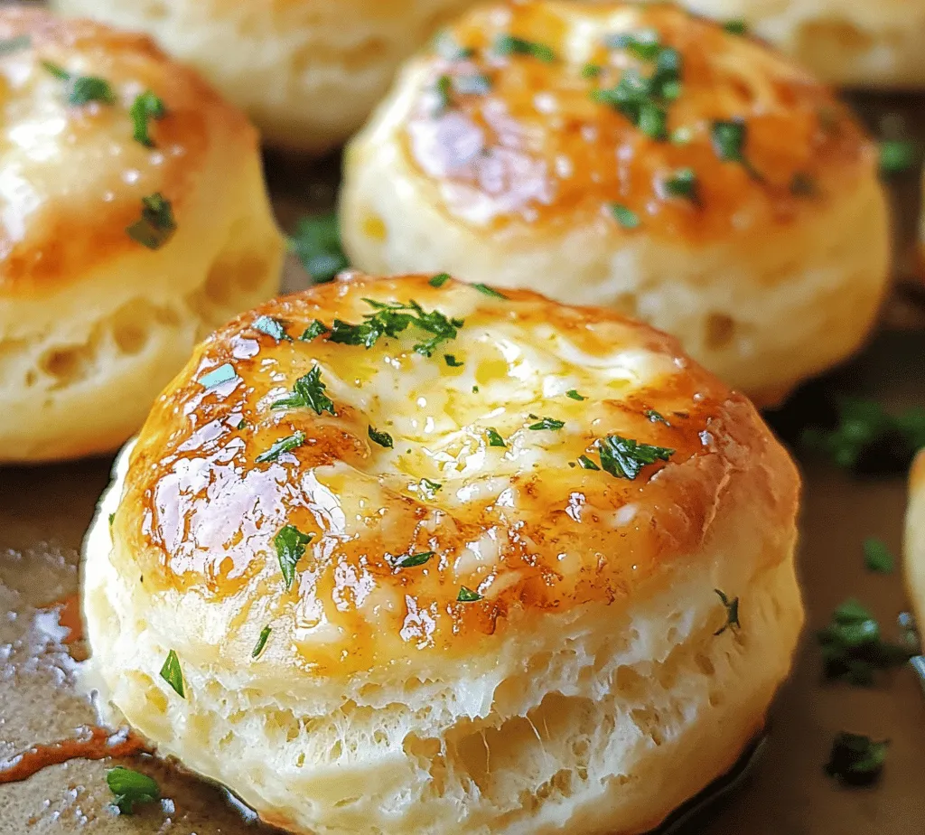 Before we dive into the preparation, let’s take a closer look at the key ingredients that contribute to the irresistible flavor and texture of cheesy garlic butter biscuit bombs.