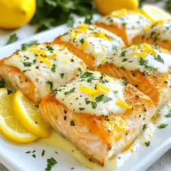 If you're searching for a simple yet elegant dish that can impress at dinner parties or delight your family on a busy weeknight, look no further than Easy Baked Salmon with Lemon Butter Cream Sauce. This recipe combines the rich, buttery flavor of salmon with a zesty lemon cream sauce that elevates the dish to gourmet status without requiring culinary expertise.