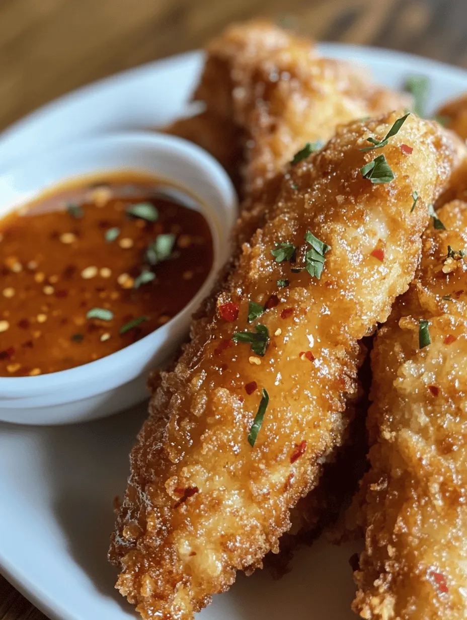 To create the perfect hot honey chicken tenders, it’s crucial to understand the role each ingredient plays in the recipe. Let’s break down the key components that contribute to the dish's deliciousness.