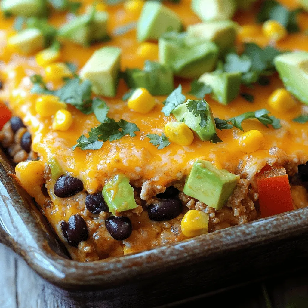 Cheesy Tex Mex Bake: A Flavorful Comfort Food Delight