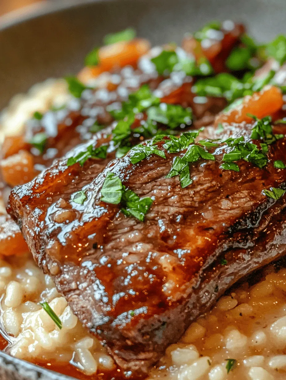 When it comes to cozy, comforting meals, few dishes can rival the rich, savory goodness of succulent short ribs paired with creamy Parmesan risotto. This indulgent recipe combines the melt-in-your-mouth tenderness of short ribs, slow-cooked in a flavorful cola sauce, with the creamy, dreamy texture of risotto made from Arborio rice. The delightful melding of these flavors creates a dish that is not only satisfying but also perfect for family dinners, gatherings, or special occasions.