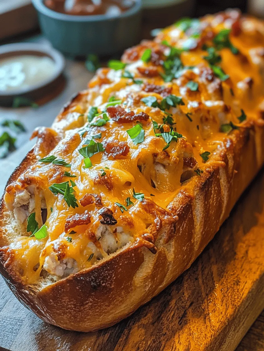 Stuffed bread recipes have become a beloved staple in homes and restaurants alike, offering an appealing combination of flavors and textures that please the palate. Among the vast array of stuffed bread options, Chicken Bacon Ranch Stuffed Bread stands out as a true crowd-pleaser. This dish marries the savory richness of tender chicken, crispy bacon, and zesty ranch dressing, all enveloped in a warm, crusty loaf of bread. It’s perfect for game day gatherings, family dinners, or a cozy night in.