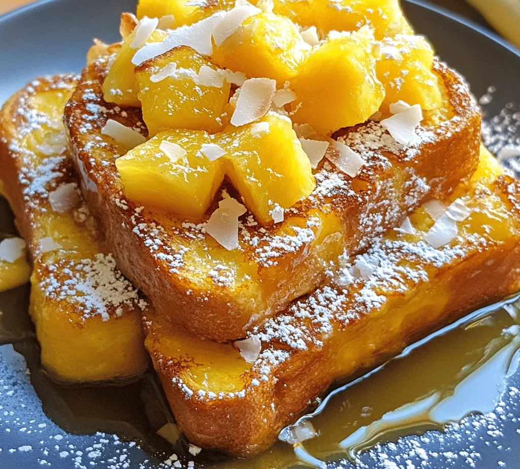 Imagine waking up to the enticing aroma of sweet, tropical flavors wafting through your kitchen. The sun is shining, and the day awaits you, filled with the promise of delicious moments with family and friends. Enter the Aloha Hawaiian Roll French Toast—a delightful twist on a classic breakfast dish that brings a slice of paradise to your morning routine. This recipe is not just about food; it's a celebration of Hawaiian culture, embodying the warmth and vibrant spirit of the islands. Whether you're hosting a weekend brunch or indulging in a leisurely breakfast, this dish captures the essence of relaxation and enjoyment that Hawaii is renowned for.