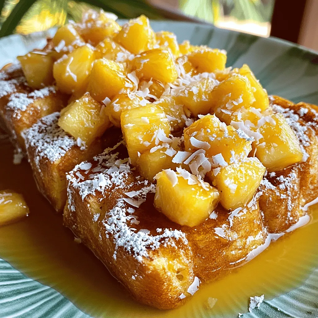 Imagine waking up to the enticing aroma of sweet, tropical flavors wafting through your kitchen. The sun is shining, and the day awaits you, filled with the promise of delicious moments with family and friends. Enter the Aloha Hawaiian Roll French Toast—a delightful twist on a classic breakfast dish that brings a slice of paradise to your morning routine. This recipe is not just about food; it's a celebration of Hawaiian culture, embodying the warmth and vibrant spirit of the islands. Whether you're hosting a weekend brunch or indulging in a leisurely breakfast, this dish captures the essence of relaxation and enjoyment that Hawaii is renowned for.