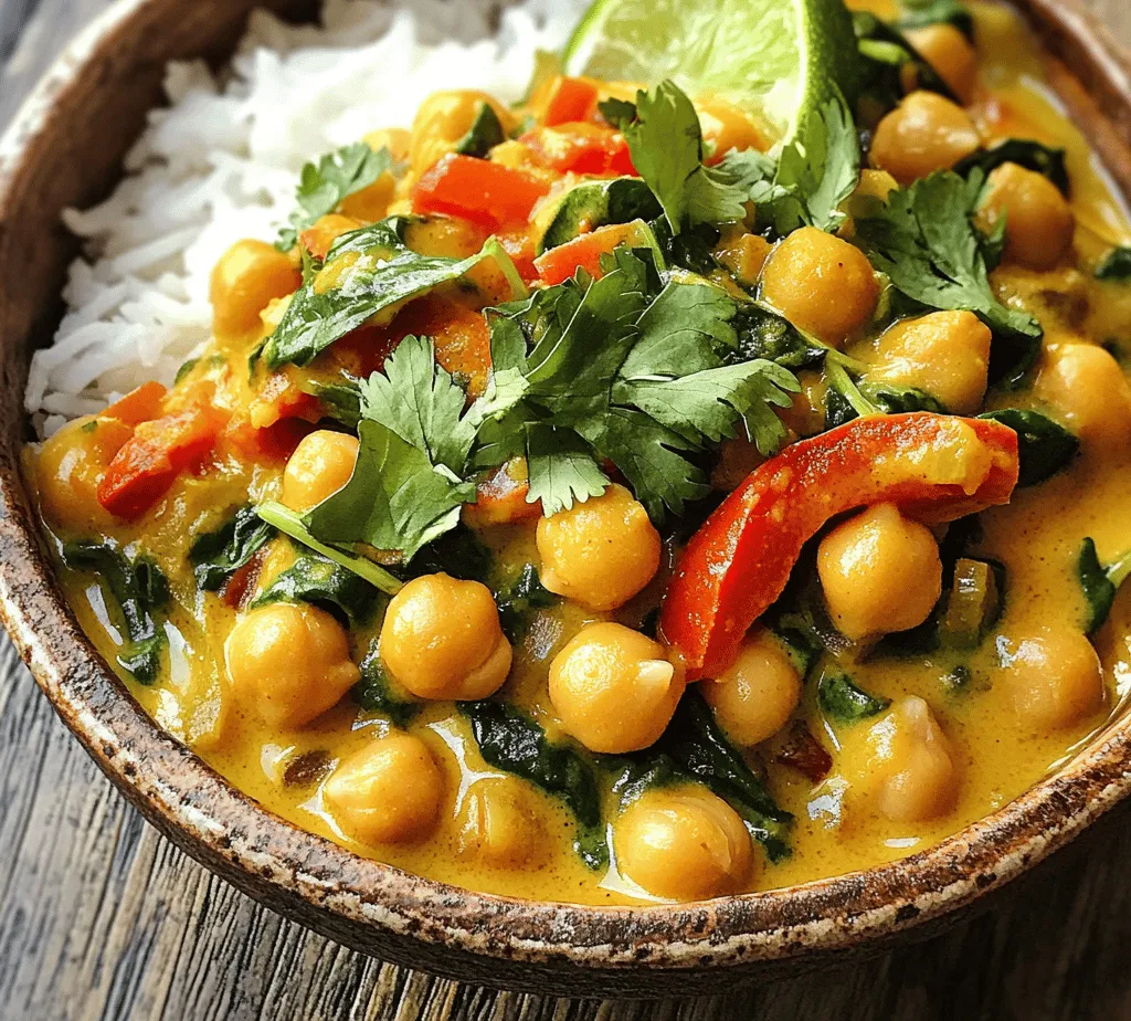 In recent years, the culinary world has seen a significant shift towards plant-based dishes, and for good reason. One dish that has captured the hearts and palates of many is the creamy coconut chickpea curry. This dish is not just a feast for the taste buds; it’s also a celebration of wholesome ingredients that come together to create a rich, nourishing meal. With its velvety texture and robust flavors, this curry offers a delightful experience that appeals to both vegans and non-vegans alike.