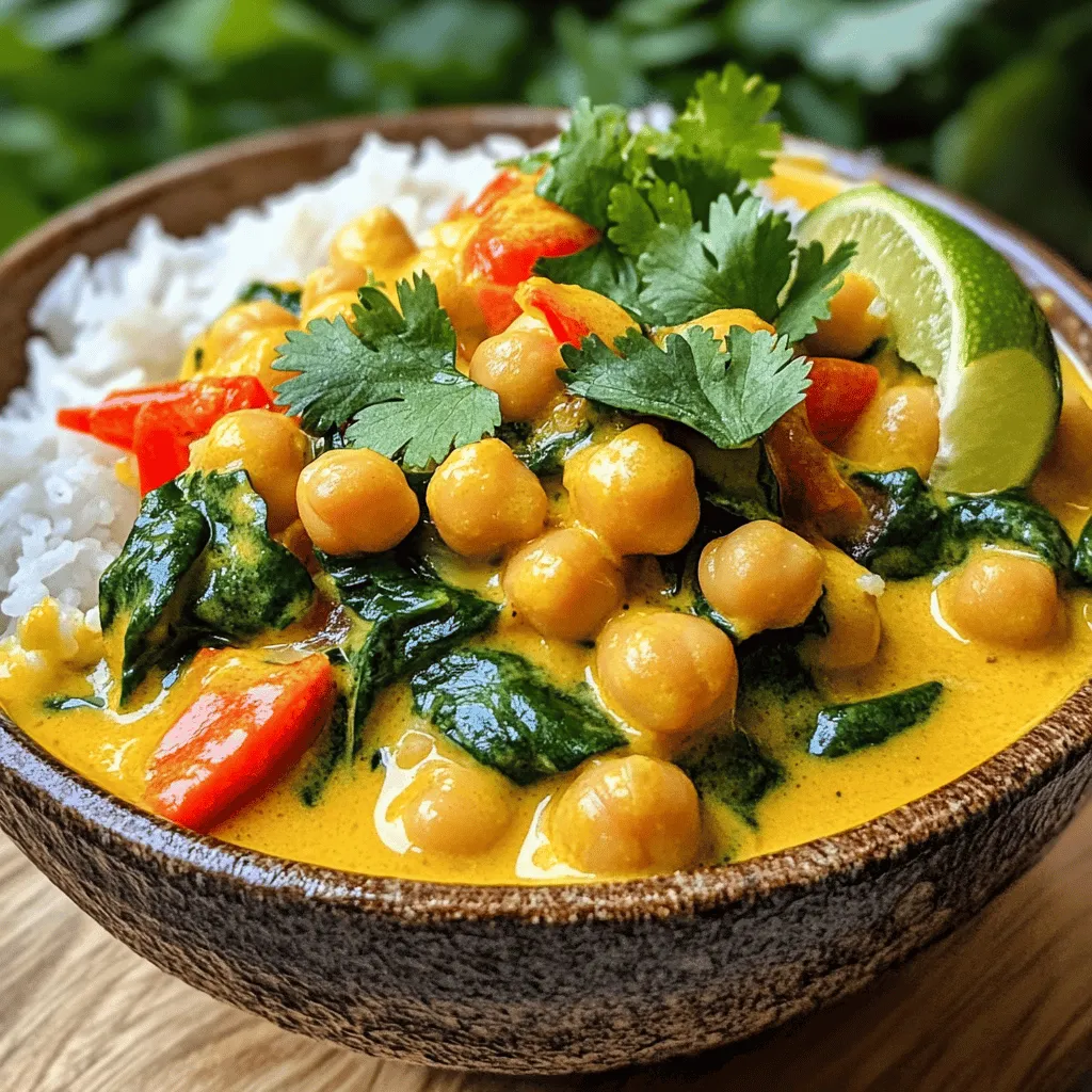 In recent years, the culinary world has seen a significant shift towards plant-based dishes, and for good reason. One dish that has captured the hearts and palates of many is the creamy coconut chickpea curry. This dish is not just a feast for the taste buds; it’s also a celebration of wholesome ingredients that come together to create a rich, nourishing meal. With its velvety texture and robust flavors, this curry offers a delightful experience that appeals to both vegans and non-vegans alike.